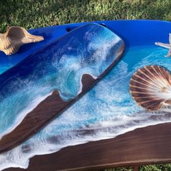 Charcuterie  Boards Hand Poured 5 Left . 