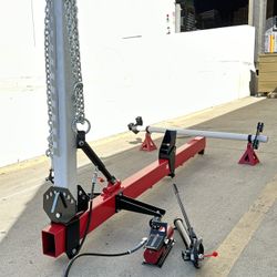 Auto Body Frame Machine With Air Hydraulic Pump And Manual Pump 
