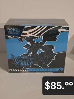Pokemon Cards Black Bolt Elite Trainer Box 