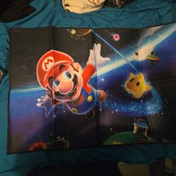 Super Mario Galaxy Floor Mat 