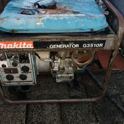 Makita Generator G3510R ***FOR PARTS***