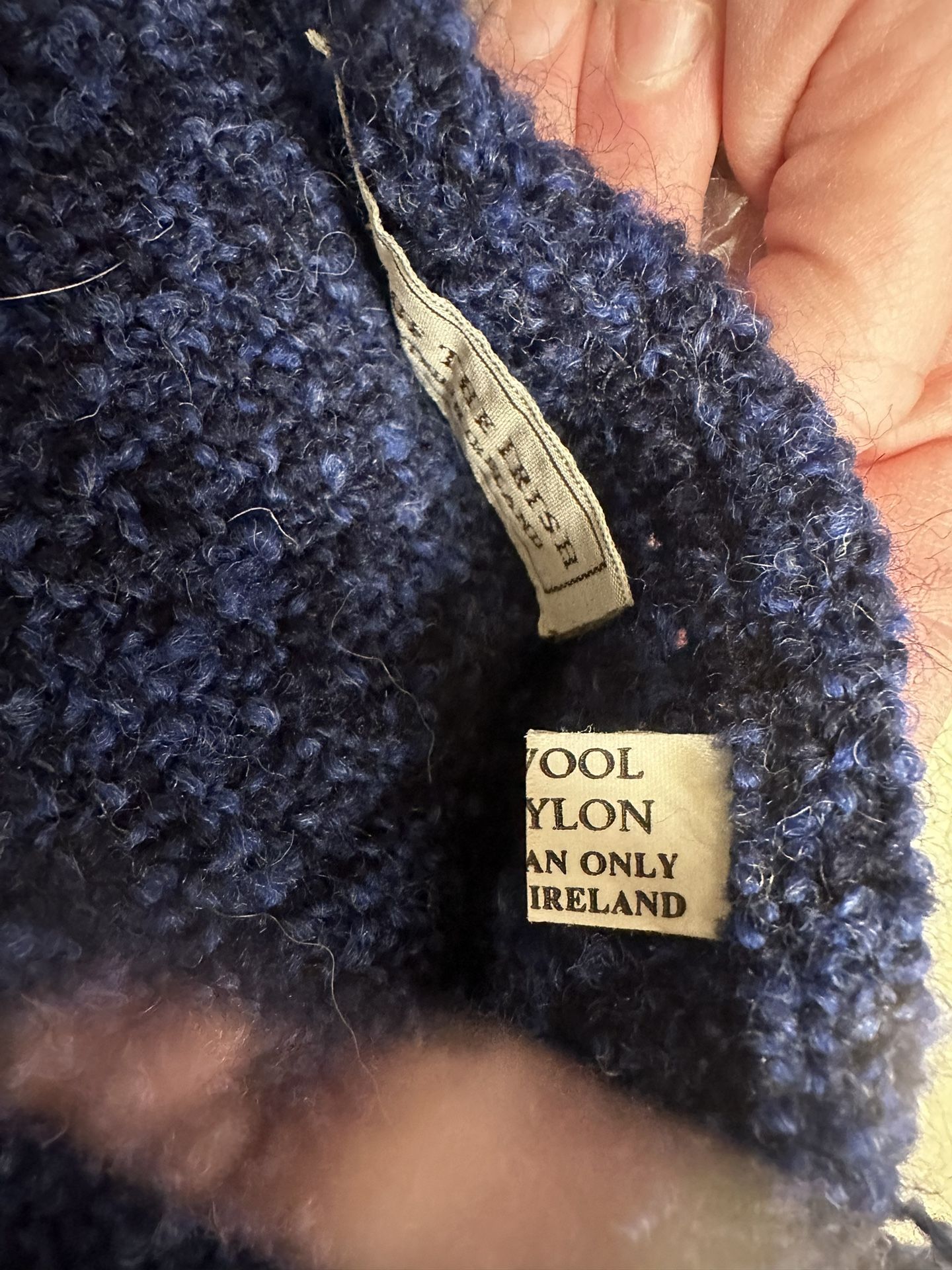 Authentic Irish Wool Shawl