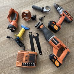 Ridgid Tool Combo Kit Estate Find