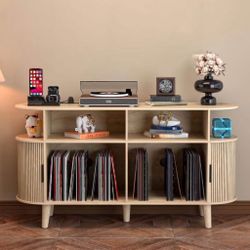  Large Round Record Player Stand