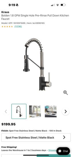 Pull Down Faucet