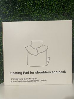Electric Heating Pad for Neck and Shoulders and Back
