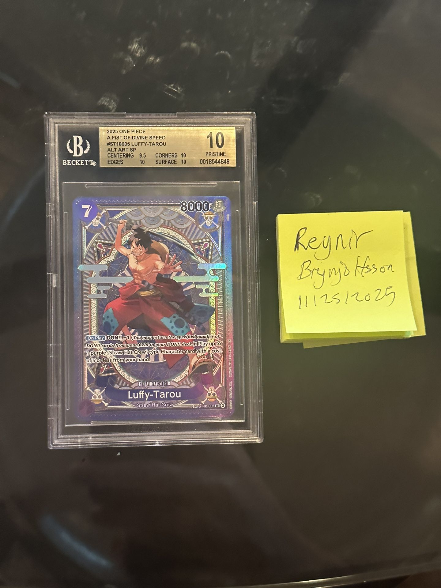 Bgs 10 Luffy Sp Op-11