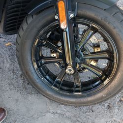 2018 INDIAN SCOUT ROGUE FRONT RIM TIRE