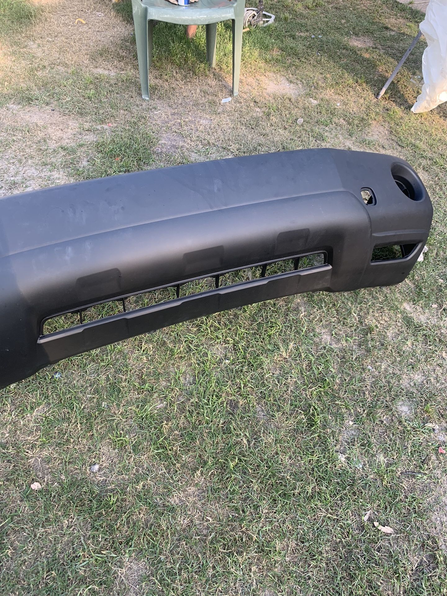 04 Al 07 Toyota Highlander Front Bumper