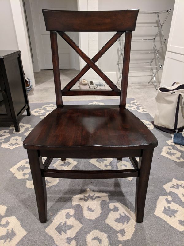 Set Of 4 Pottery Barn Aaron Side Dining Chairs For Sale In Seattle