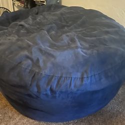 Giant Navy Blue Bean Bag
