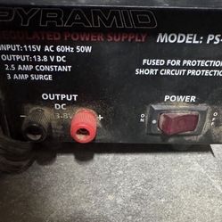 Pyramid Regulated Power Supply
