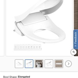 Kohler PureWash E815 Premium Bidet Toilet Seat with Remote Control