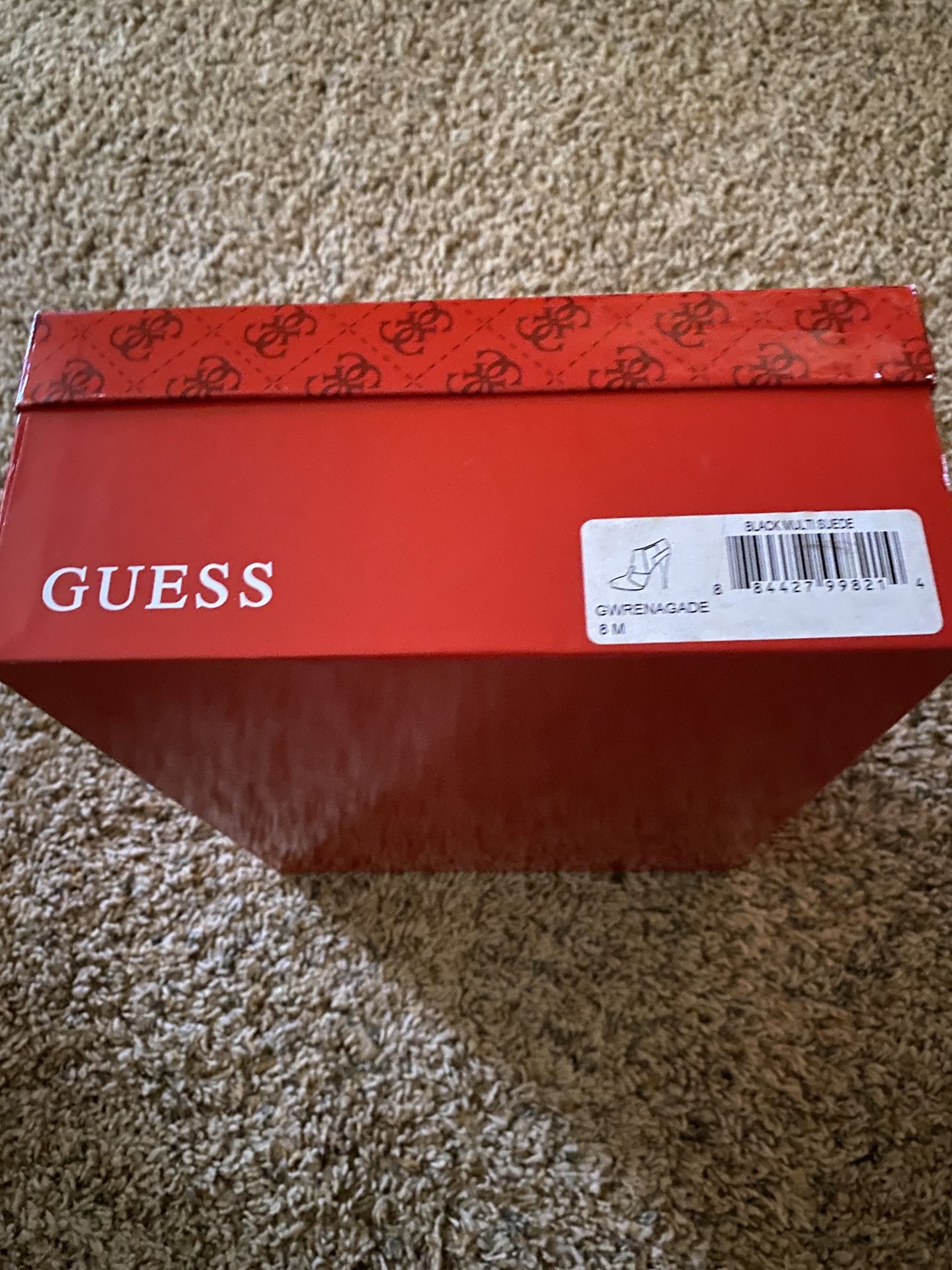 Guess Ankle Black Boots 8.5