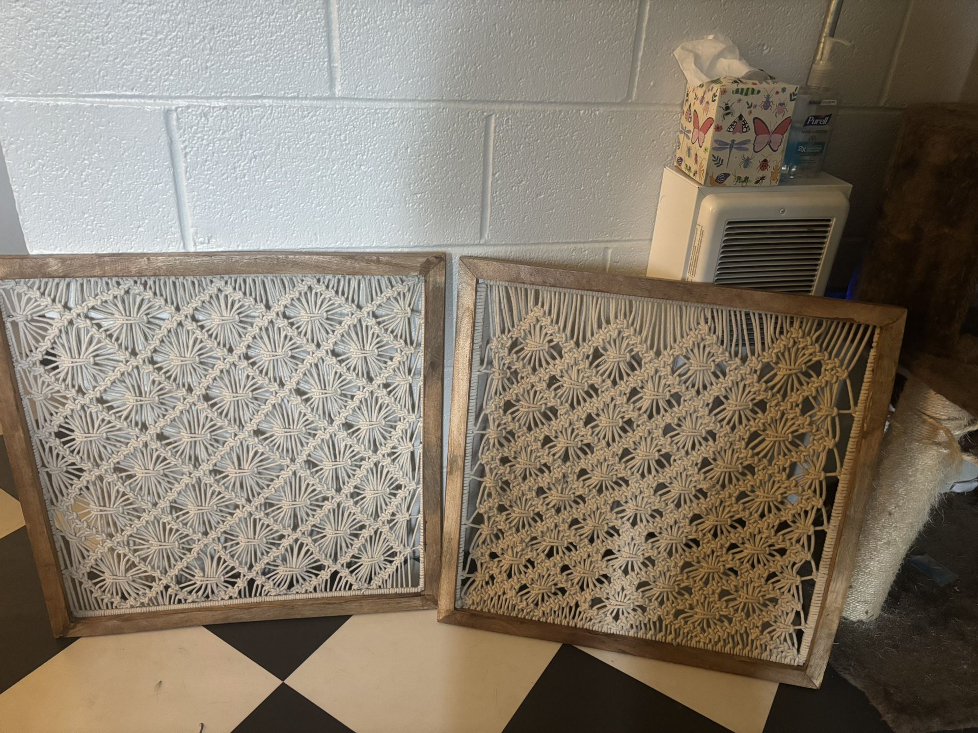 Decorative Macrame Frames