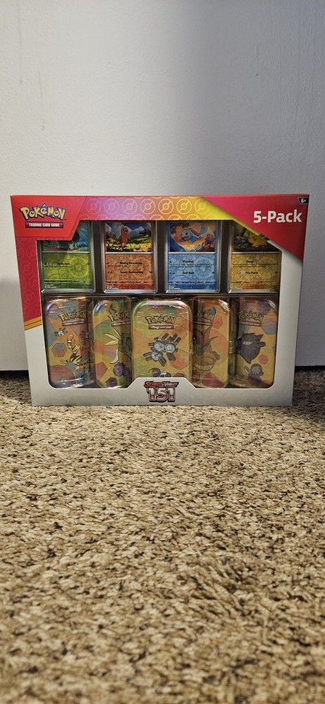 Pokemon 151 Mini Tins