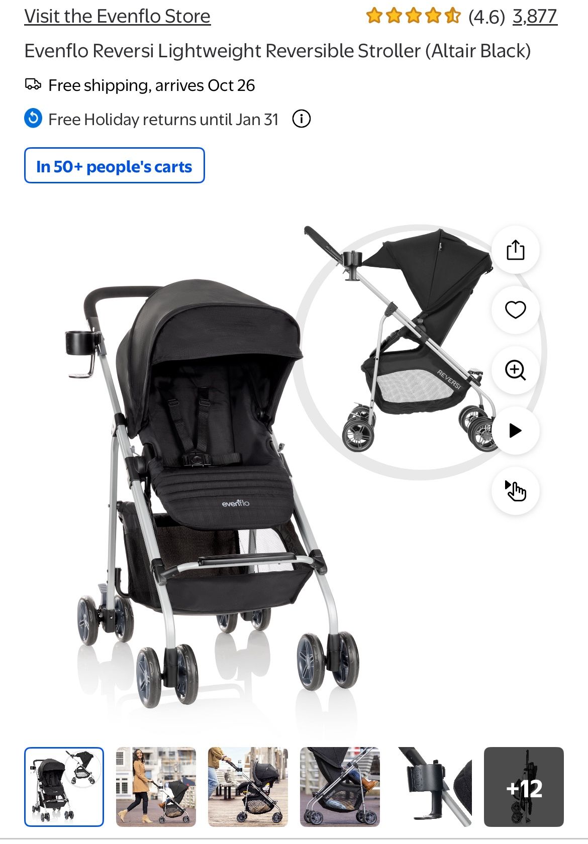 Stroller Evenflo Reversi