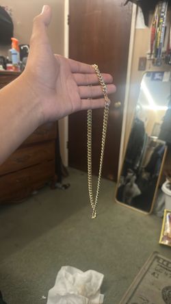 22 Inch Gold plated Cuban chain
