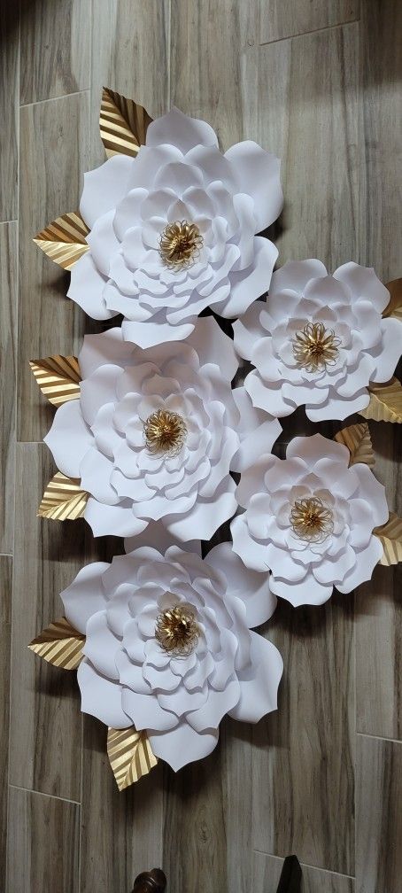 Paper Flowers And Paper Roses 