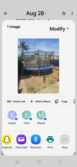 Trampoline with water features