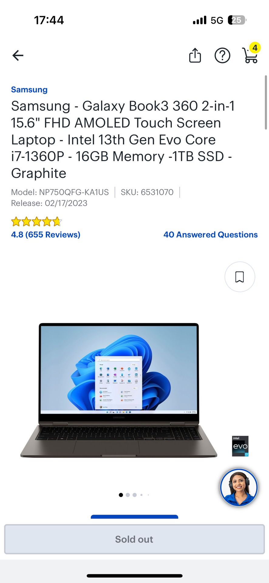 Laptop- Samsung 2in1