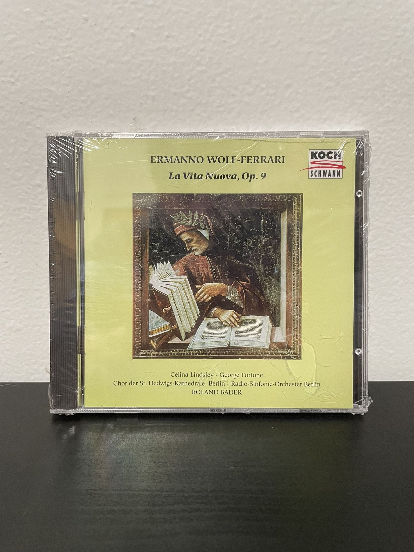 Ermanno Wolf Ferrari La Vita Nuova Op 9 CD Album NEW SEALED Import Austria 1994