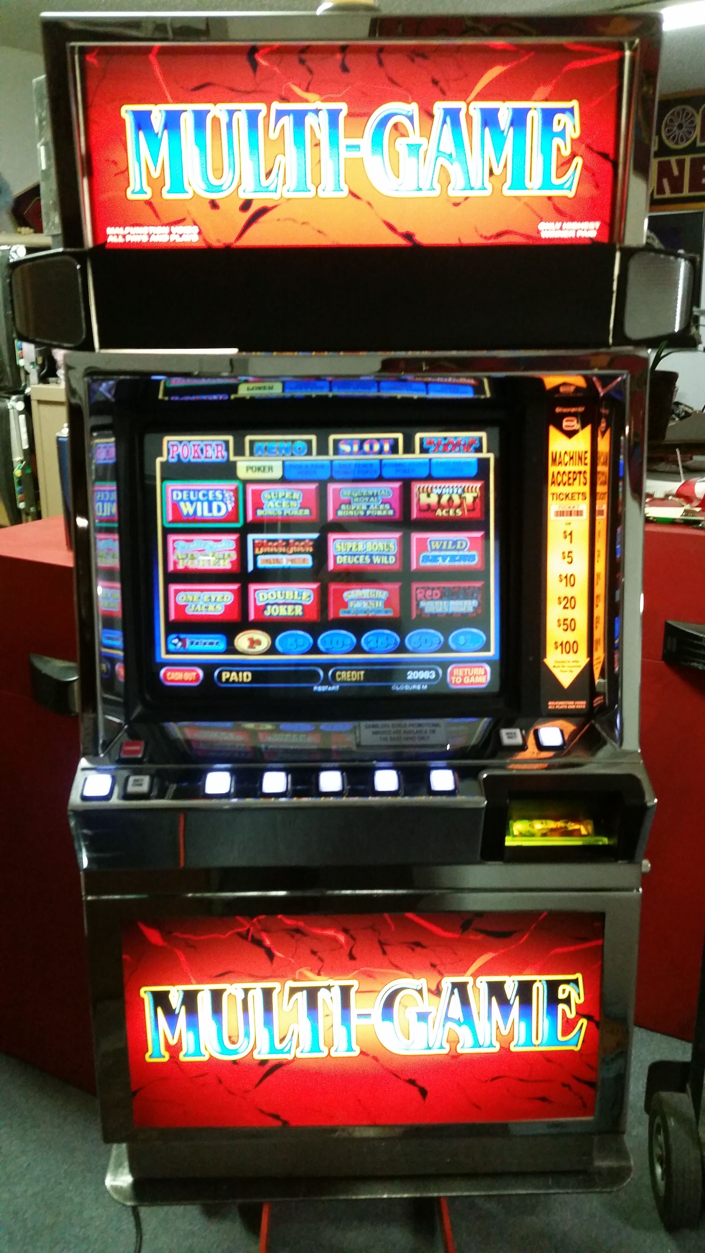 IGT gameking 6.4 113 games.