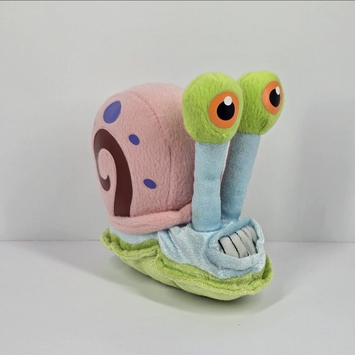 2014 Nickelodeon SpongeBob Gary The Snail Plush 6" Stuffed Animal Viacom