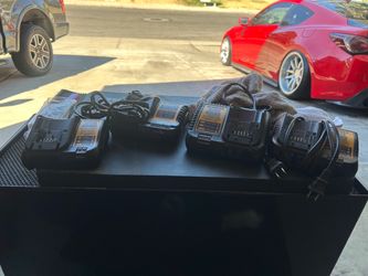 DEWALT chargers