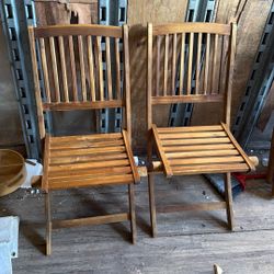 Patio Wooden Chairs