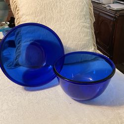 Cobalt Blue Glass Bowls