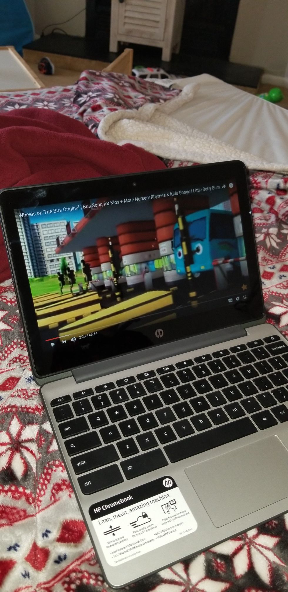 HP Chromebook 11.6 inch touch screen