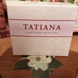 “BEAUTIFUL “ TATIANA Perfumed Bath Oil 