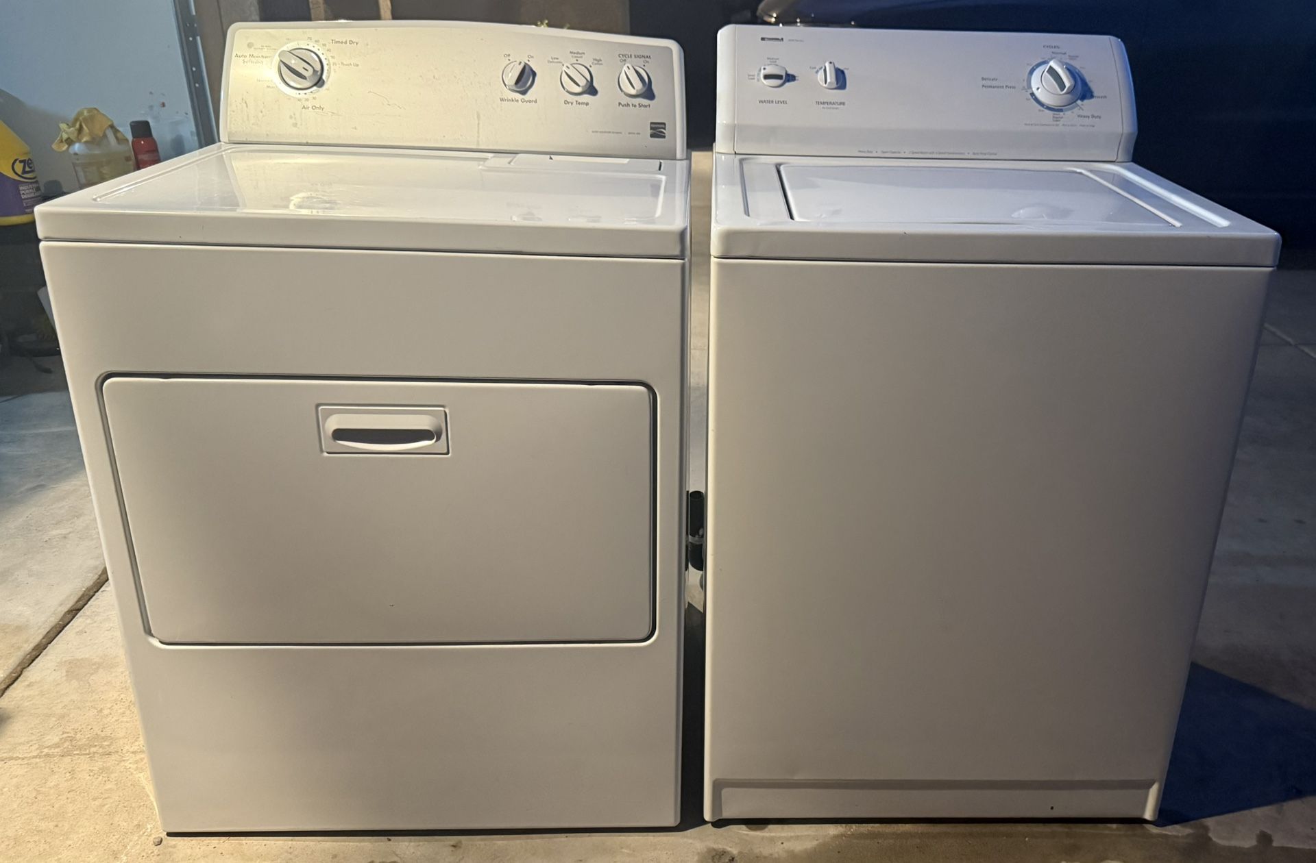 Kenmore Washer And Dryer