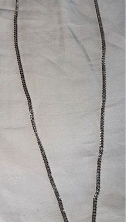 Jaxon 22 Inch Cuban 3mm Silver Chain