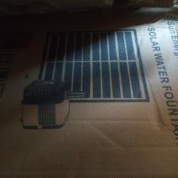 Sun Energise Solar Water Fountain