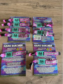Hard summer tickets 2 day