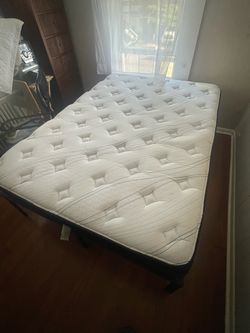 Mattress and Metal Frame