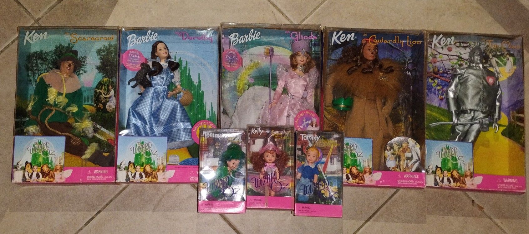 Collectible Wizard Of Oz Barbie Collection