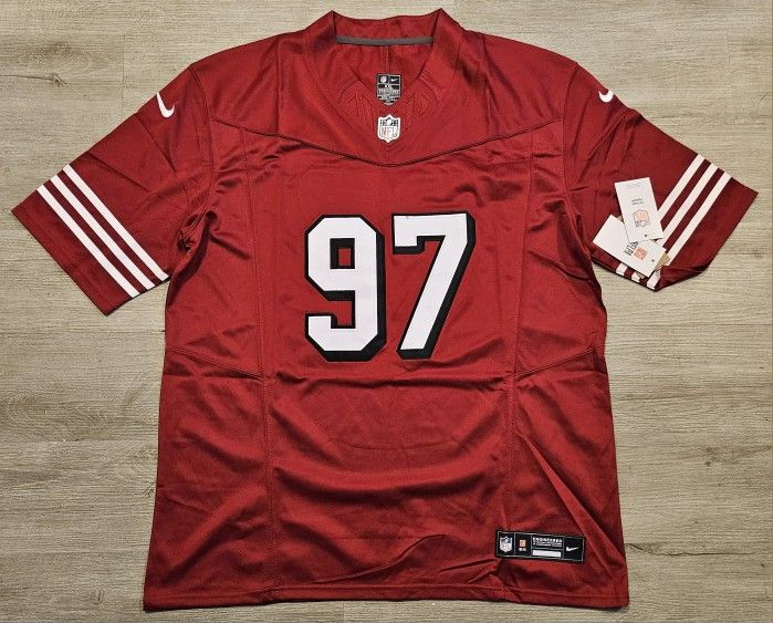 San Francisco 49ers Official NFL Men's 2x Stitched Bosa Jersey 