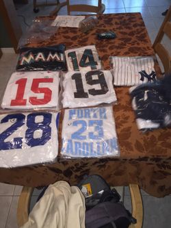 Official jerseys.