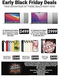 EPIC BLACK FRIDAY SALE! TVs , MACBOOK'S AND MORE!