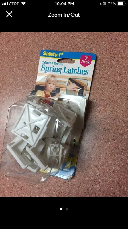 safety 1st Cabinet & Drawer Spring Latches