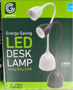 Set of 2 led desk lights