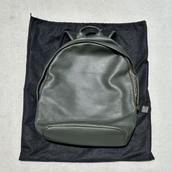 Audemars Piguet Green Leather Backpack excellent condition 