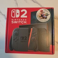 Brand New Nintendo Switch 2 Mario Kart World Bundle