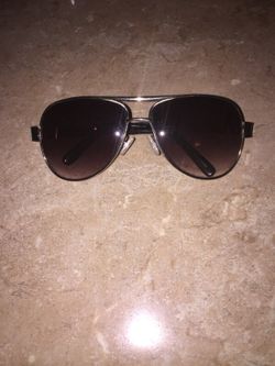 Black Aviator Sunglasses