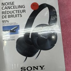 Sony Wired Headphones Noice Cancellation 