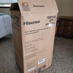 Air Conditioner - new, 7000BTU for 300 Sq ft room