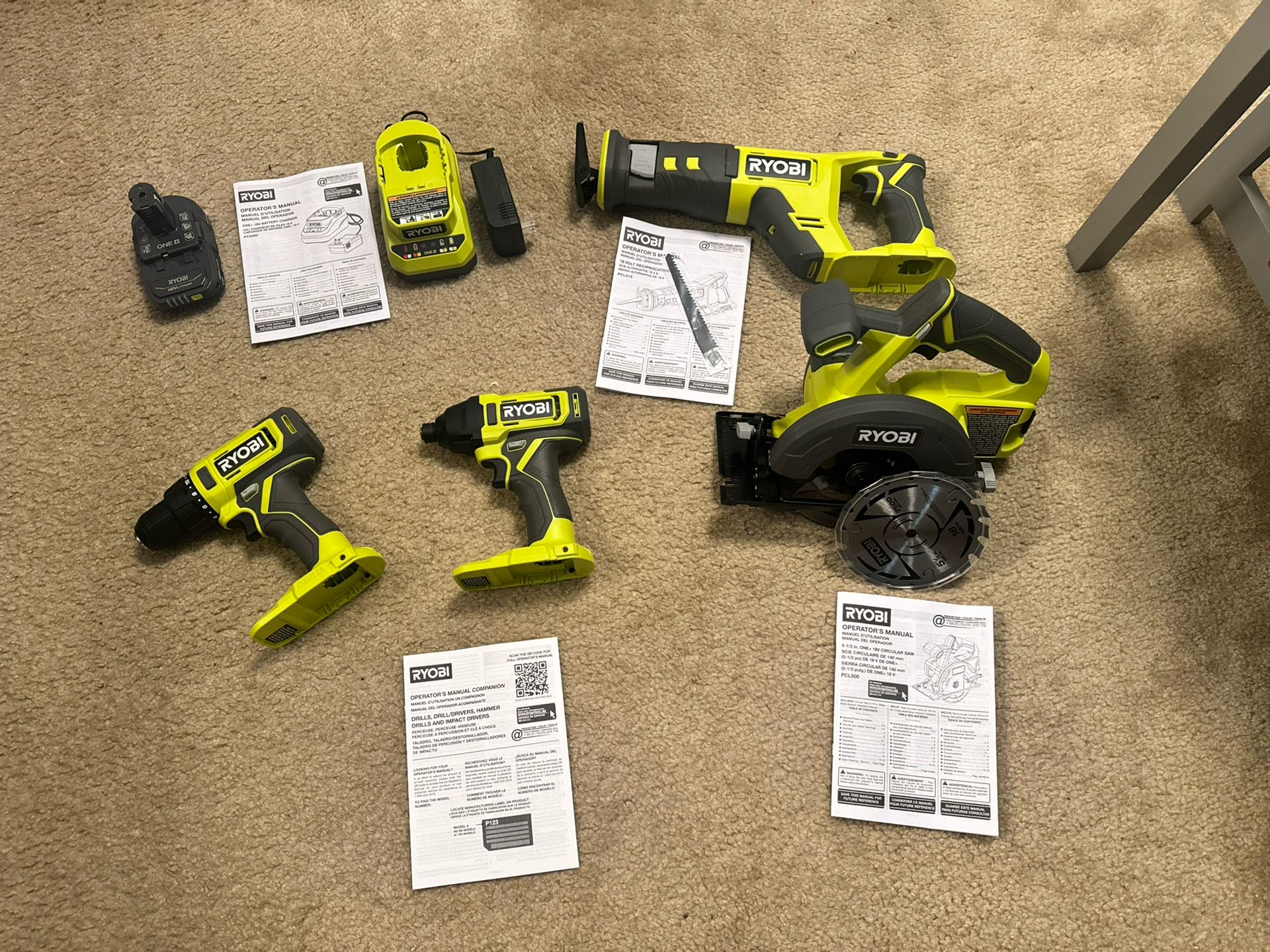 * New * 18V Ryobi Power Tools